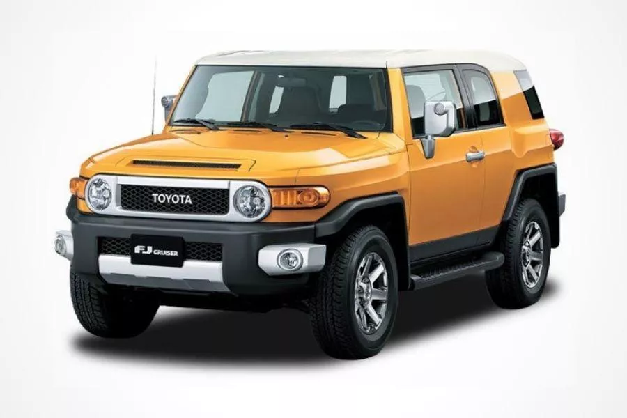 Toyota FJ Cruiser color in Yellow