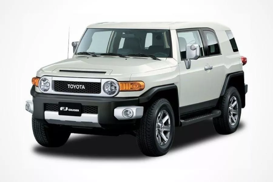 Toyota FJ Cruiser color in White
