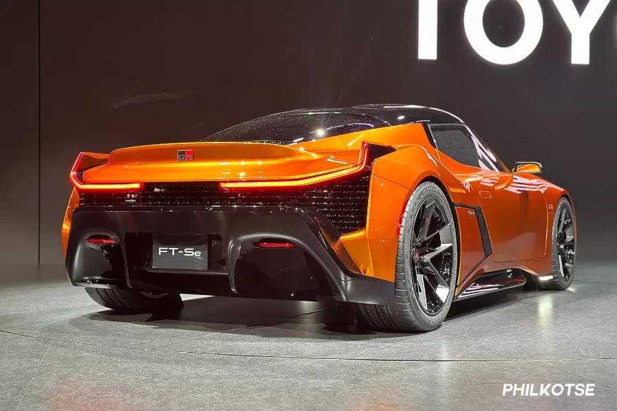 Toyota FT-Se rear view