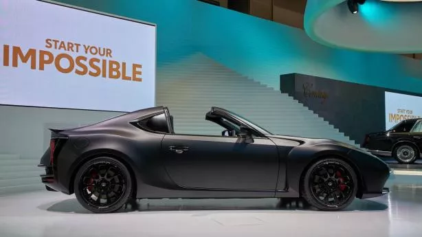 Toyota GR HV Sports Concept side view