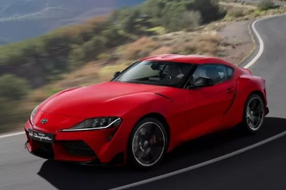 Toyota Supra front view