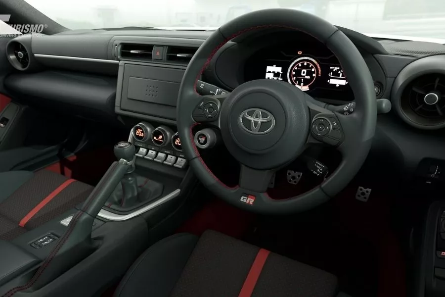 2021 Toyota GR86 Gran Turismo interior view
