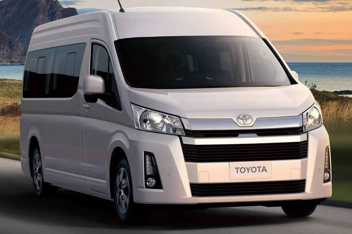 A picture of the Toyota Hiace