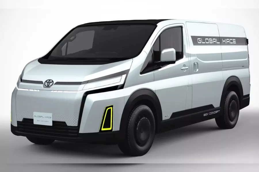 Toyota HiAce concept front view