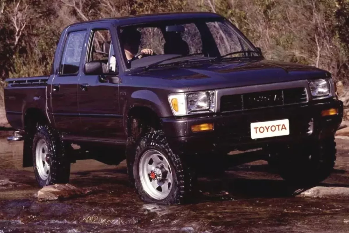 A picture of the Toyota Hilux fifth-gen