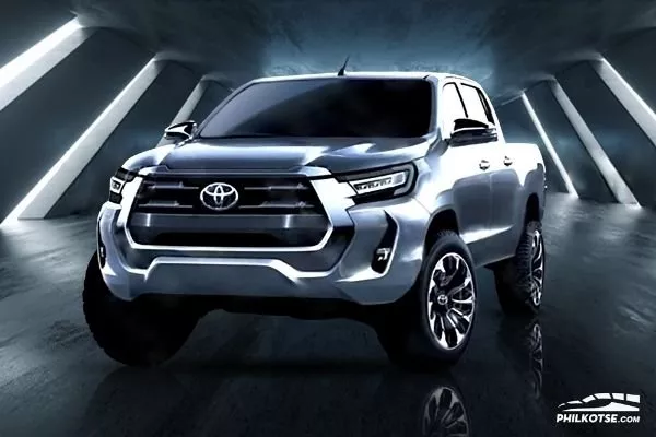 Toyota Hilux rendered image
