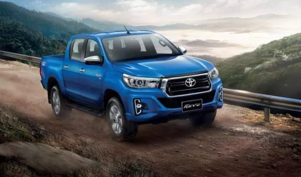 Toyota Hilux 2018 angular front
