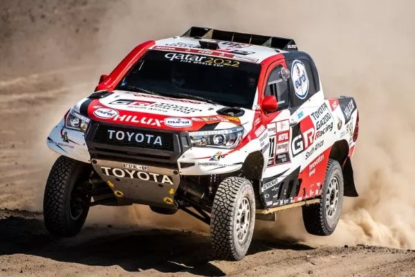 A picture of the Dakar Hilux
