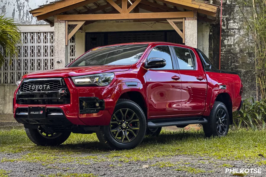 A picture of the Toyota Hilux GR-S