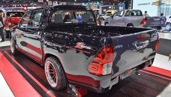 Toyota Hilux Revo Z Black Mamba rear view
