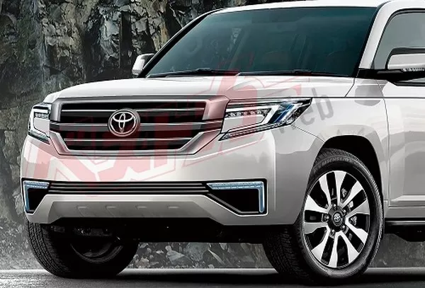 Toyota Land Cruiser 2020 front fascia
