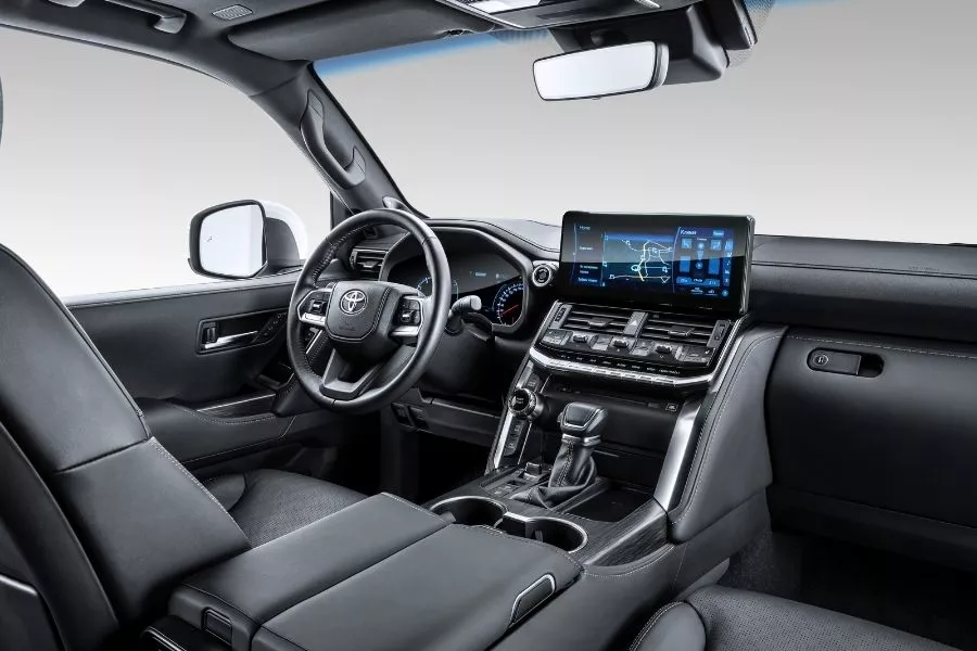 Toyota Land Cruiser interior  view