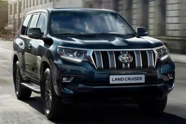 A picture of the Toyota Land Cruiser Prado.