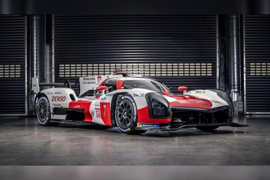A picture of the Toyota Gazoo RAcing GR010 Hybrid