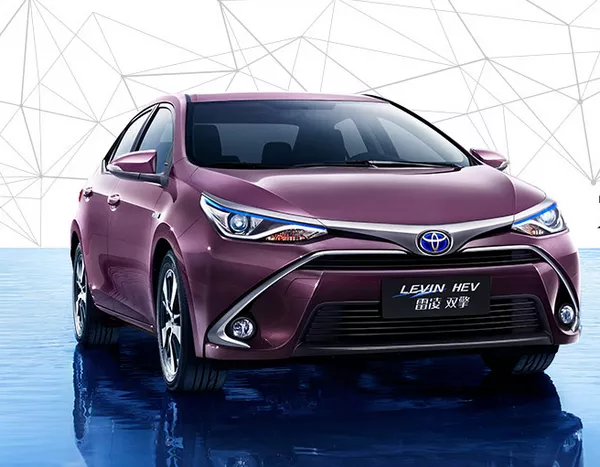 In spite of emulating the existing Corolla, the Levin still step out of its styling shadow to receive its own unique look The angular front of The plug in hybrid Toyota Levin
