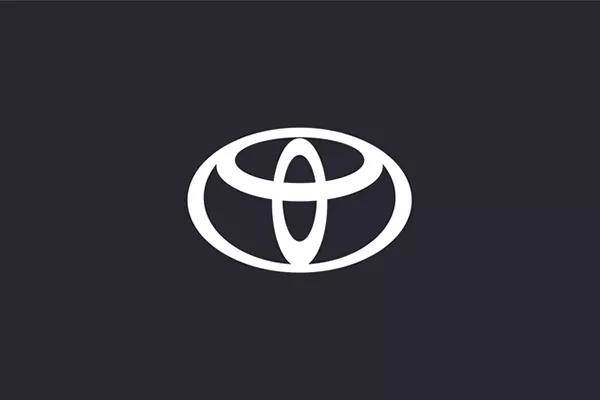 A picture of the new Toyota logo for Europe