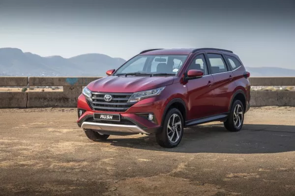 Toyota Rush on the Road 