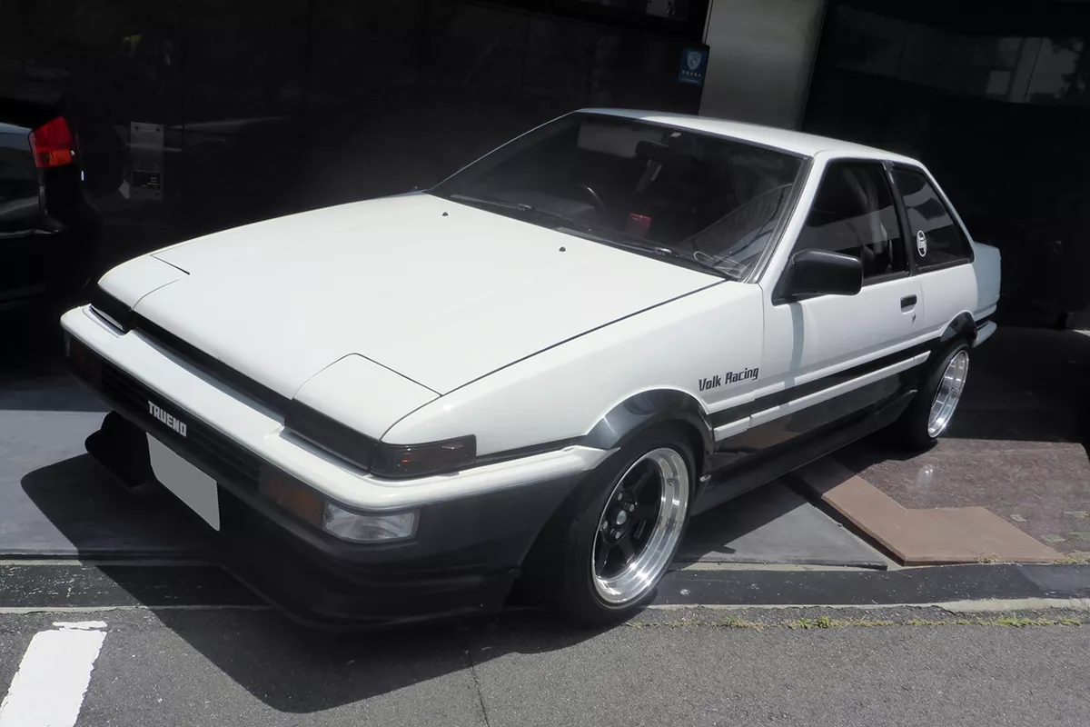 A picture an AE86 Sprinter Trueno GT APex