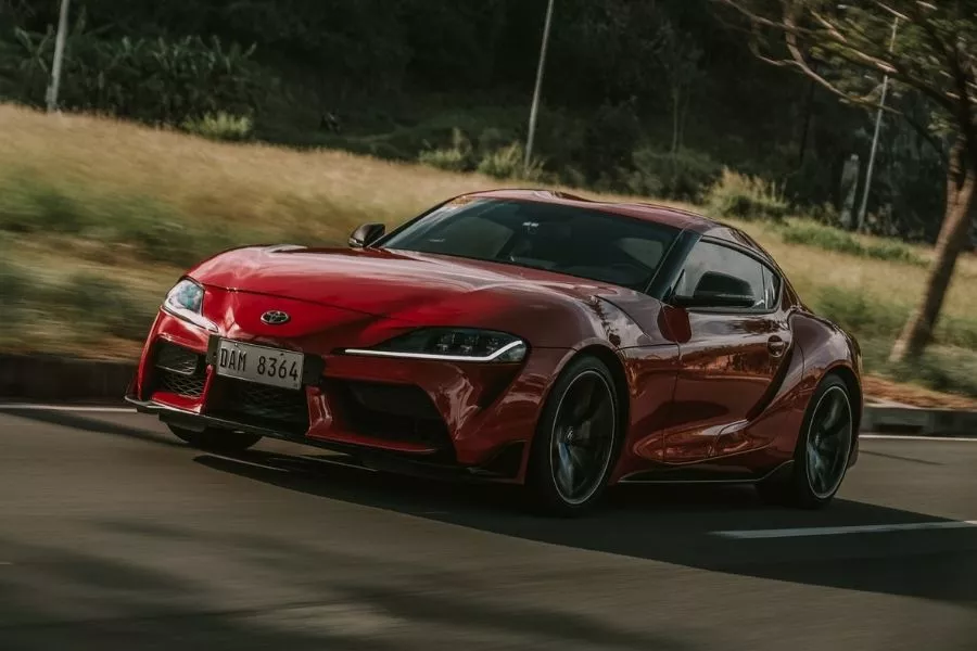 Toyota Supra front view