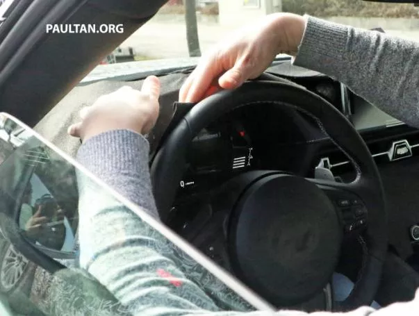 The Supra will have its own interior and will not be a direct copy of the forthcoming Z4 Toyota Supra 2018/2019 spy shot steering wheel