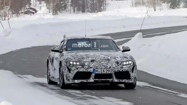 Spied Toyota Supra 2018/2019 front view