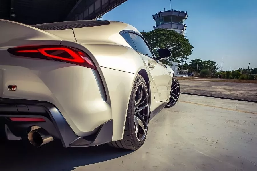 Toyota Supra rear view