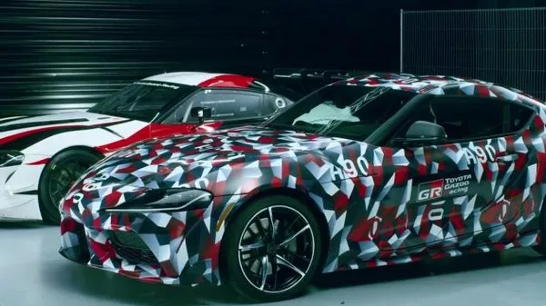 Toyota Supra 2019 side view