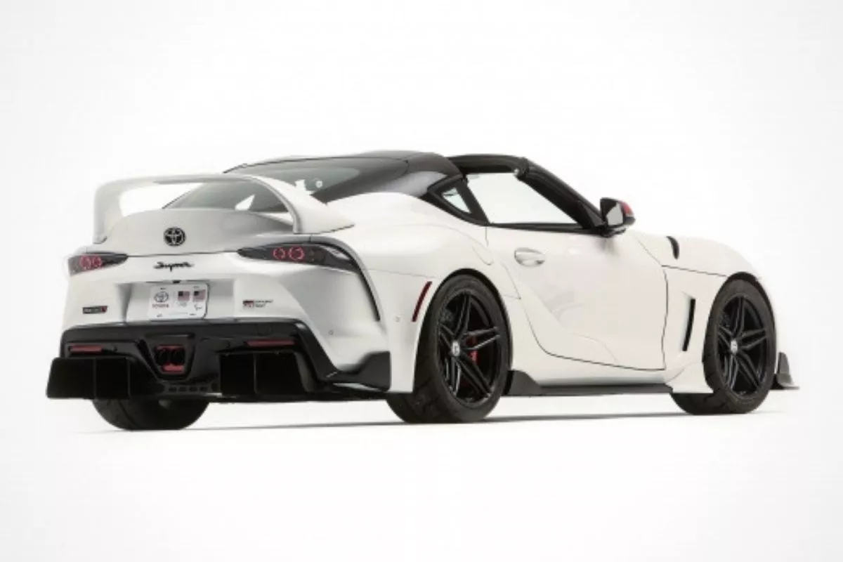 2021 Toyota Supra rear view