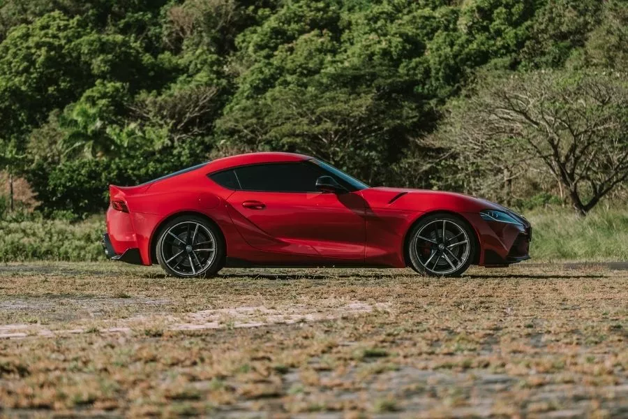 Toyota Supra side view
