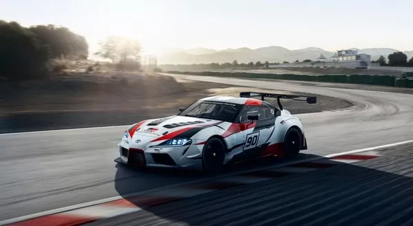 Supra fans expect to get a new Supra equipped with a 6-cylinder engine in rear-drive layout and front-engine Toyota GR Supra Racing Concept 2018 on the road
