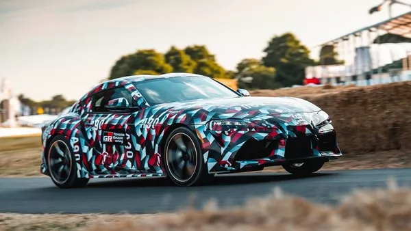 Toyota Supra 2019 front look