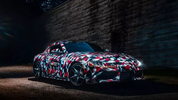 Toyota Supra 2019 can run up the hill at ease. Toyota Supra 2019 design