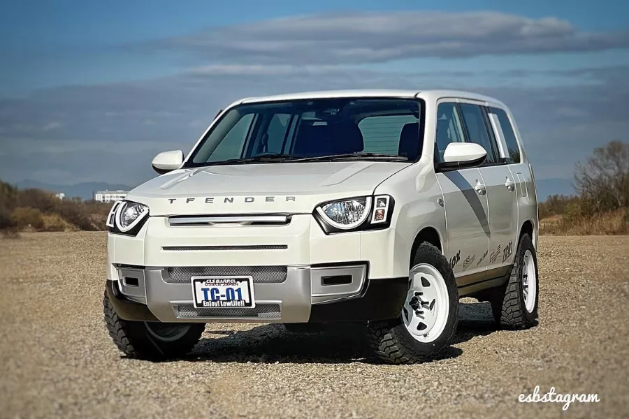 Toyota TFender front view