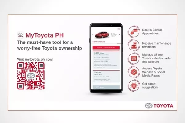 Overview of the MyToyota PH tool
