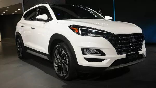Hyundai Tucson 2019 angular front