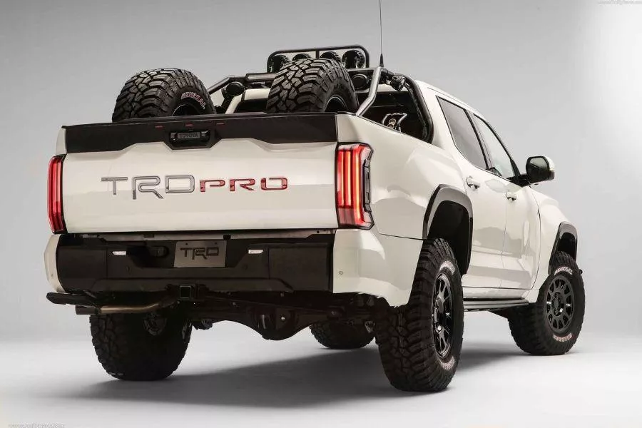 Toyota Tundra rear view
