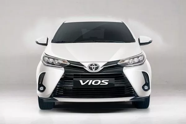 A white 2020 Vios