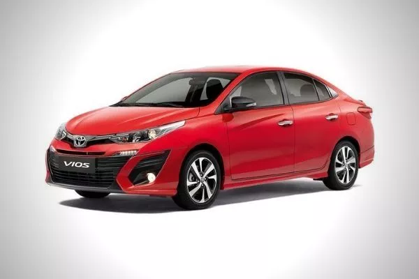 A picture of the Toyota Vios