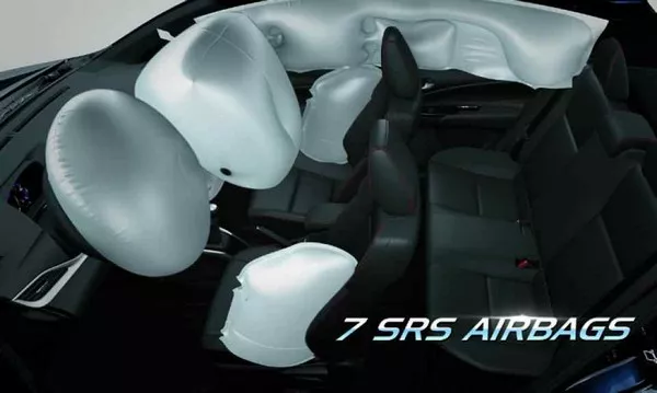 Toyota Vios 2019 airbags 