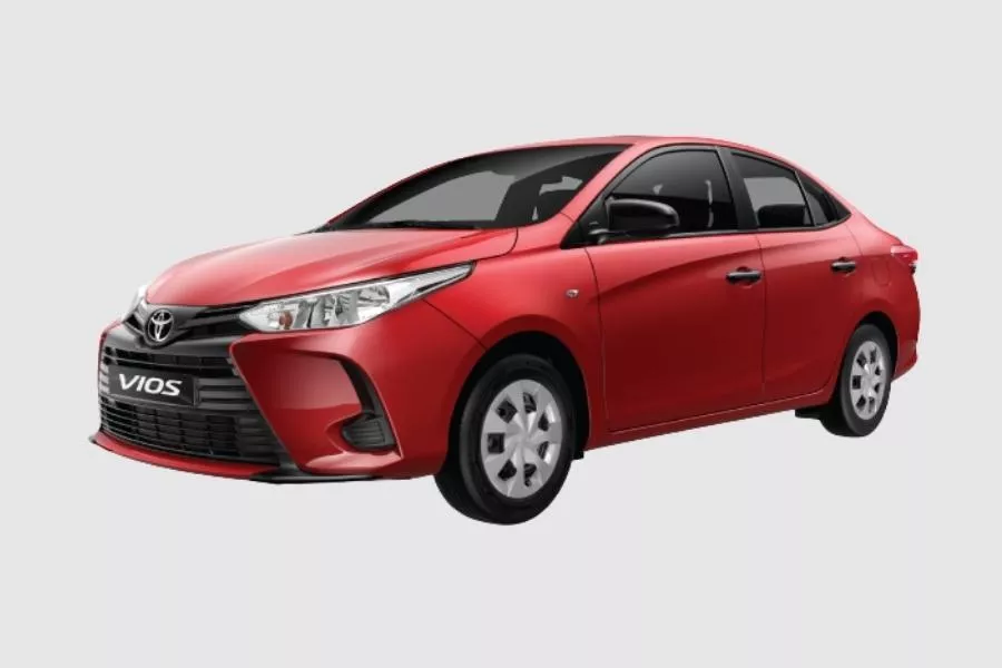 Toyota Vios XE front view