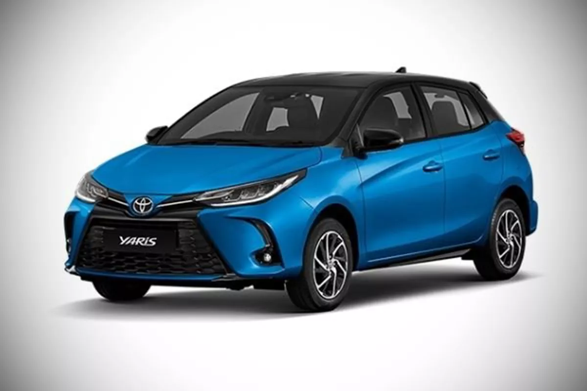 A picture of the Thai-spec Toyota Yaris