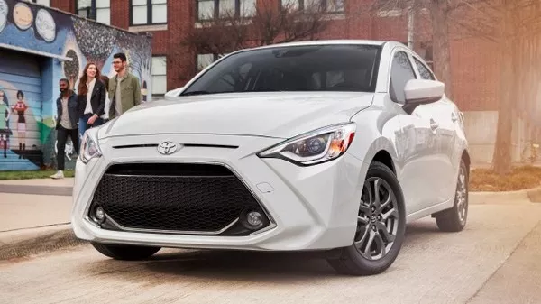 Toyota Yaris 2019 sedan angular front