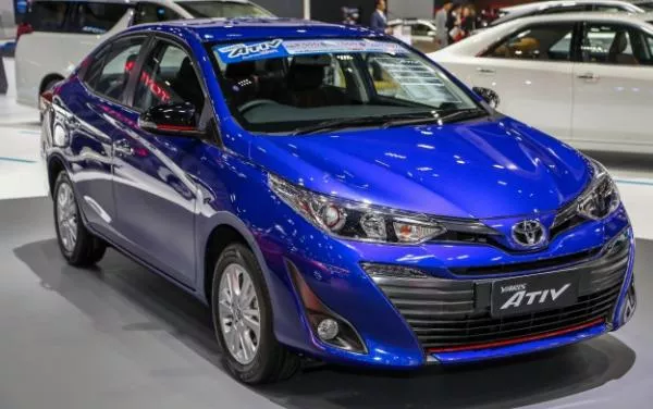 Toyota Yaris Ativ 2018 sedan angular front