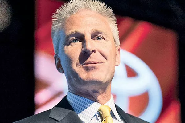 A picture of Jack Hollis a Toyota marketing exec