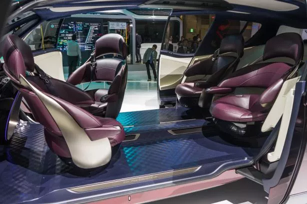 Interior of the Toyota Fine-Comfort Ride Concept