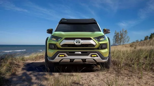 Toyota FT-AC crossover concept front fascia