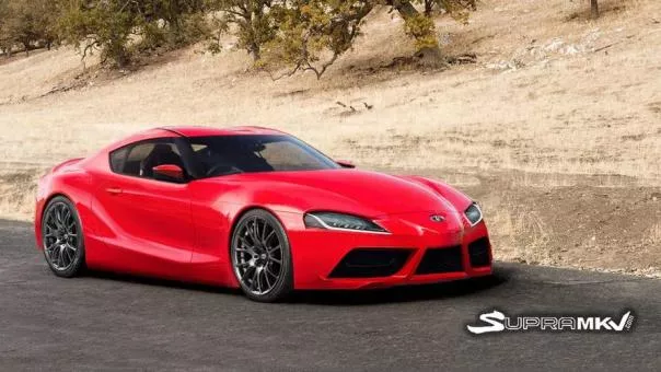 Toyota Supra 2018 rendering