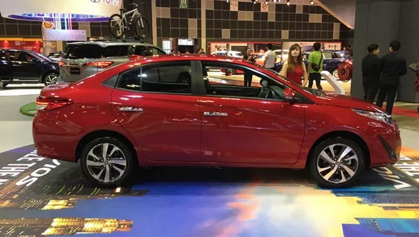 Toyota Vios 2018 side view