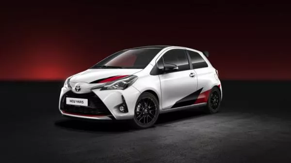 angular front of the 2018 Toyota Yaris GRMN 