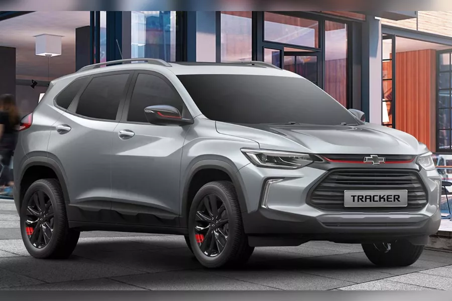 A picture of the Chevy Tracker